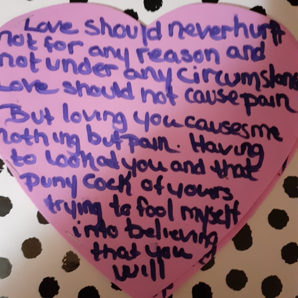 Handmade Valentine's Card - Picture 2 of 5